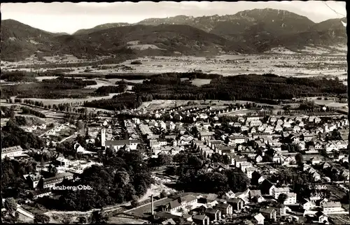 Ak Penzberg in Oberbayern, Gesamtansicht