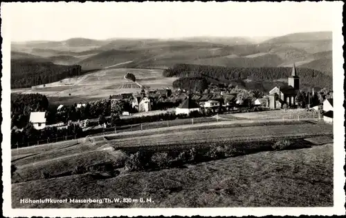 Ak Masserberg in Thüringen, Teilansicht