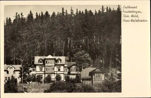 Ak Finsterbergen Friedrichroda im Thüringer Wald, Haus Waldfrieden