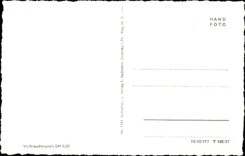 Ak Masserberg in Thüringen, Teilansicht