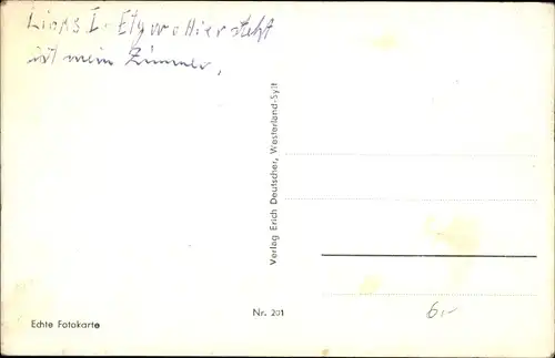 Ak Westerland auf Sylt, Nordsee-Sanatorium