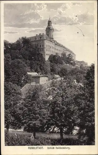 Ak Rudolstadt in Thüringen, Schloss Heidecksburg