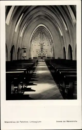Ak Limburg an der Lahn, Inneres der Marienkirche