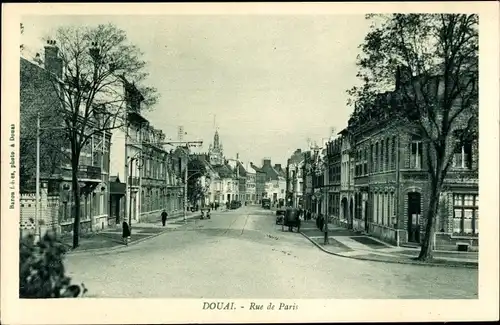 Ak Douai Nord, Rue de Paris