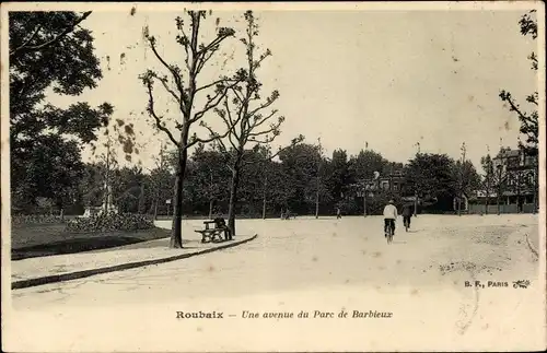 Ak Roubaix Nord, Une avenue du Parc de Barbieux