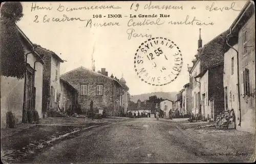 Ak Inor Meuse, La Grande Rue