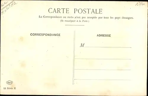 Künstler Ak Robida, A., Compiègne Oise, Ruines de la Tour Beauregard, 1900