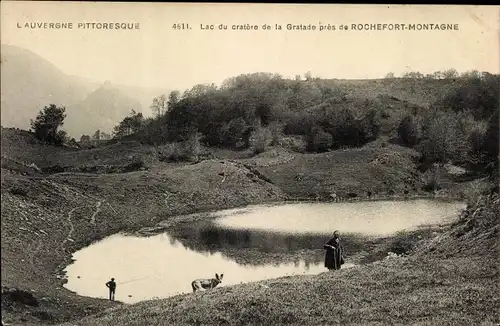 Ak Rochefort Montagne Puy de Dôme, Lac du cratere de la Gratade