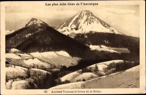 Ak Puy de Dôme, Anciens Volcans le Griou et le Grino