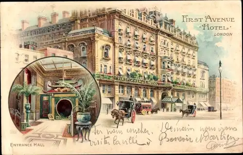 Litho London City, First Avenue Hotel, Entrance Hall