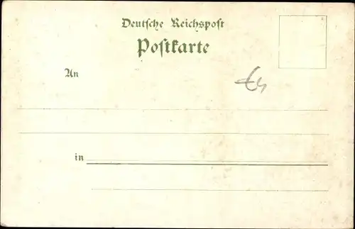 Litho Koblenz in Rheinland Pfalz, Festung Ehrenbreitstein, Castorkirche, Denkmäler