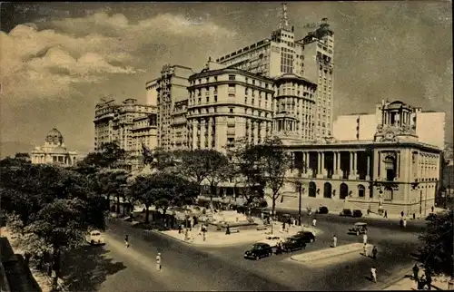Ak Rio de Janeiro Brasilien, Praca Floriano