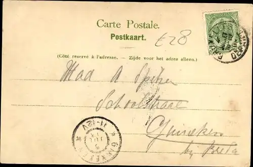 Judaika Ak Bruxelles Brüssel, Rue de la Regence, Synagoge