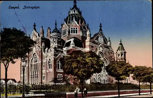 Judaika Ak Szeged Segedin Ungarn, Zsinagoga, Synagoge