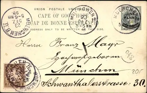 Ak Südafrika, Table Bay