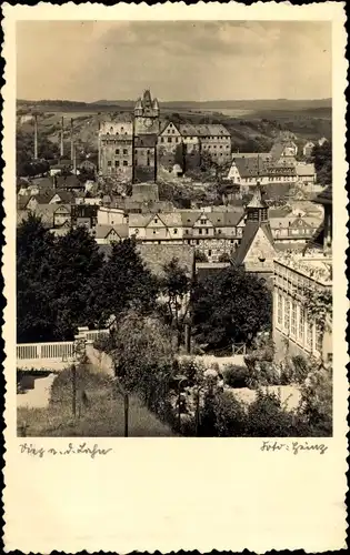 Ak Diez an der Lahn, Blick auf den Ort