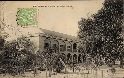 Ak Gorée Dakar Senegal, L'Hopital militaire