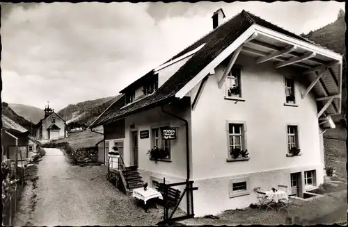 Ak Todtnau - Brandenberg im Südschwarzwald, Haus im Dorf