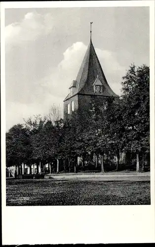 Ak Garding in Nordfriesland, Kirche