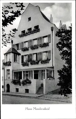 Ak Manderscheid in der Eifel Rheinland Pfalz, Erholungsheim Haus Manderscheid