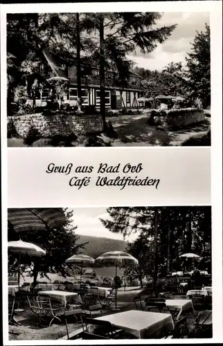 Ak Bad Orb in Hessen, Café Waldfrieden