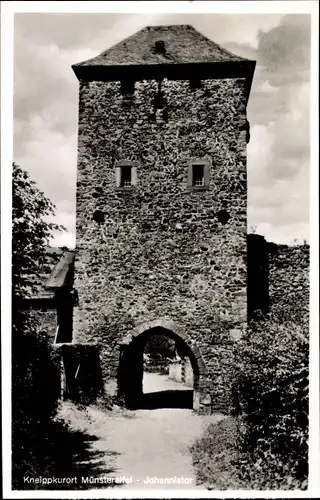 Ak Bad Münstereifel in Nordrhein Westfalen, Johannistor