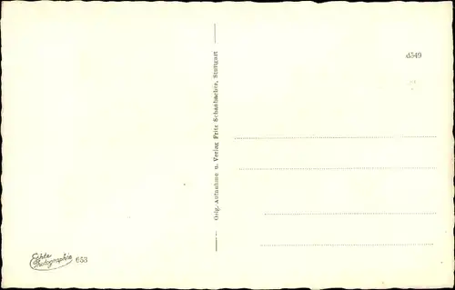 Ak Stuttgart in Württemberg, Anlagensee, Staatstheater