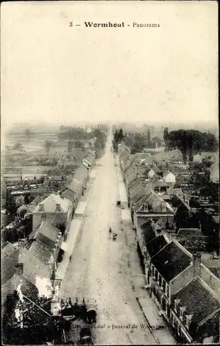 Ak Wormhoudt Wormhout Nord, Panorama
