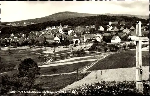 Ak Schloßborn Schlossborn Glashütten im Taunus, Gesamtansicht