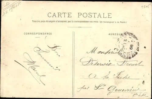 Ak Commercy Lothringen Meuse, La Poste