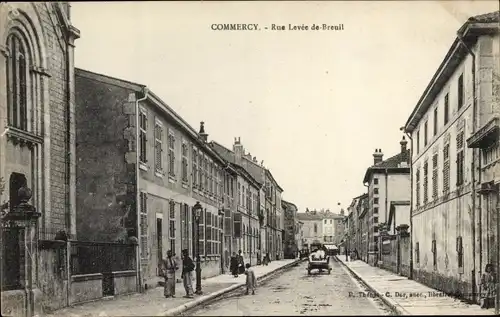 Ak Commercy Lothringen Meuse, Rue Levée de Breuil