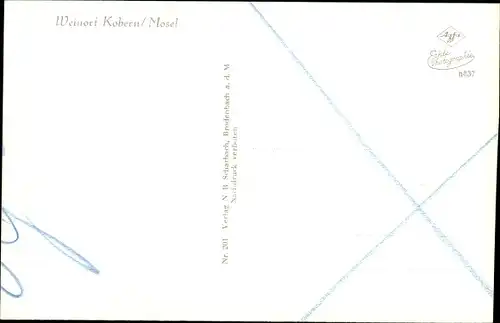 Ak Cobern Kobern Gondorf an der Mosel, Panorama