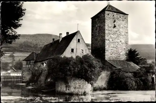 Ak Burgsinn in Unterfranken, Wasserburg