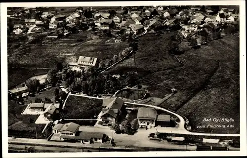 Ak Bad Oy Mittelberg im Allgäu, Fliegeraufnahme