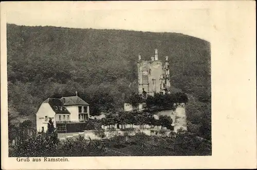 Ak Kordel in der Eifel, Burg Ramstein