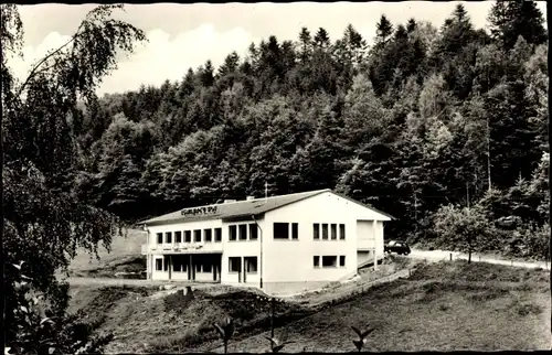 Ak Altenbach Schriesheim an der Bergstraße, Hotel-Restaurant Bellevue