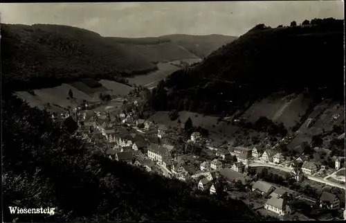 Ak Wiesensteig in Württemberg, Tal, Gesamtansicht