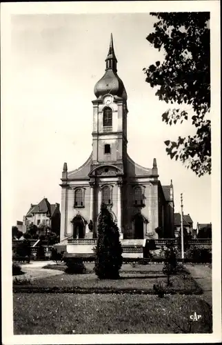 Ak Freyming Merlebach Moselle, Kirche