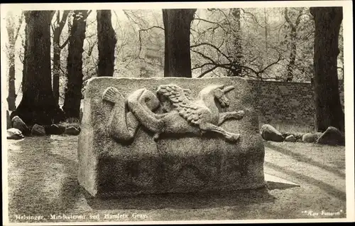 Ak Helsingør Helsingör Dänemark, Hamlets Grav