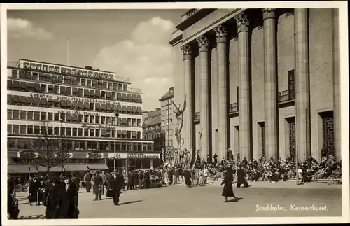 Ak Stockholm Schweden, Konserthuset