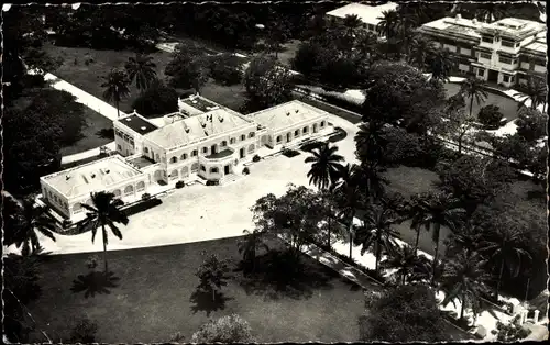 Ak Brazzaville Franz. Kongo, Palais du Haut Commissaire