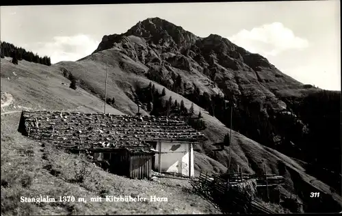 Ak Steiermark, Stangalm mit Kitzbüheler Horn