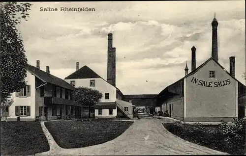 Ak Rheinfelden in Baden, Saline, In Sale Salus