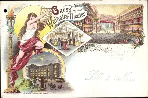 Litho Halle an der Saale, Walhalla Theater, Saal, Foyer