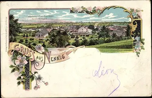 Litho Nennig Perl an der Mosel, Gesamtansicht