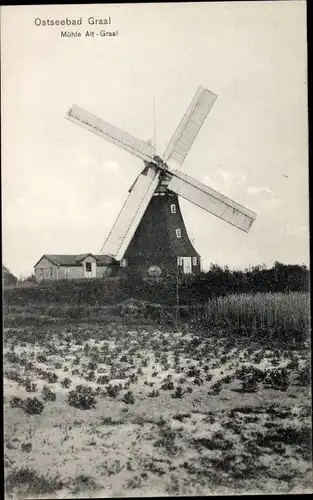 Ak Ostseebad Graal Müritz, Mühle Alt Graal