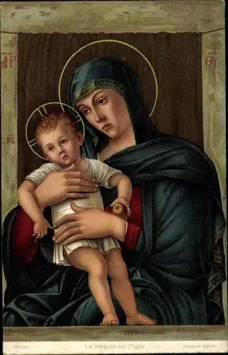 Künstler Ak Bellini, Giovanni, La Vergine col Figlio