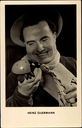 Ak Heinz Quermann, Portrait