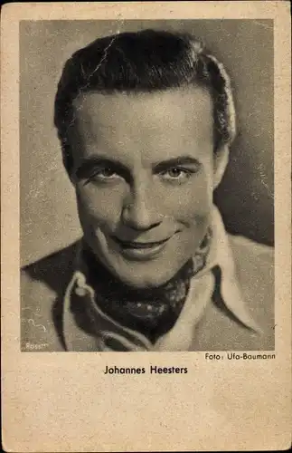 Ak Schauspieler Johannes Heesters, Portrait