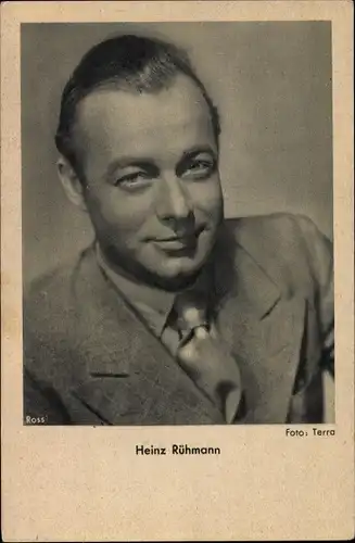 Ak Schauspieler Heinz Rühmann, Portrait